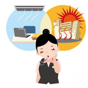 夏老け肌